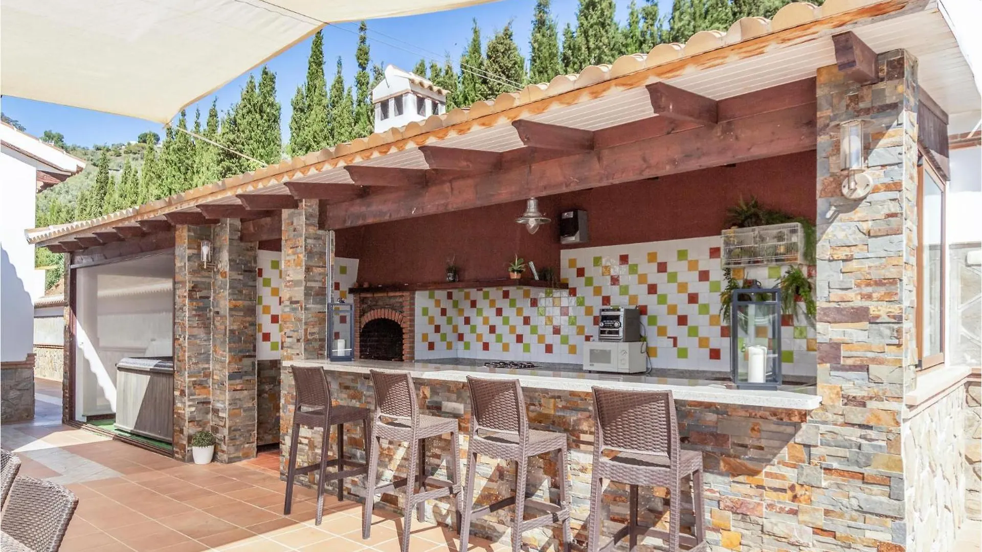 度假居 Beautiful Home In Malaga With Kitchen